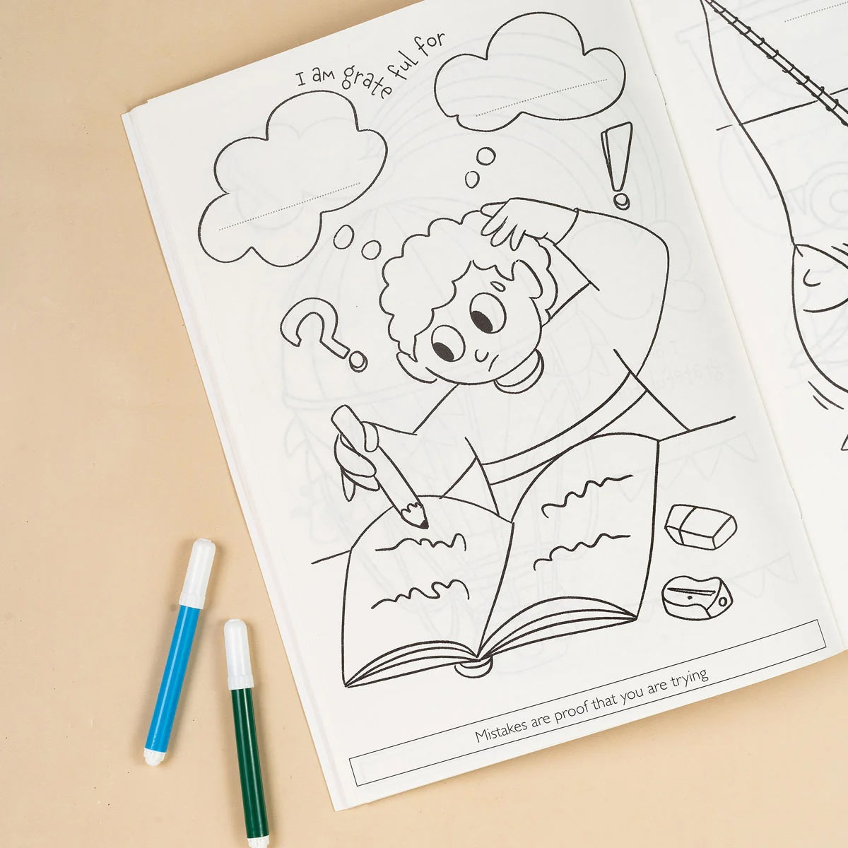 Colour with Gratitude – Creative Journal for Kids