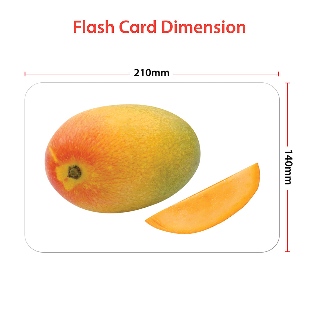 Fruits Flash Cards