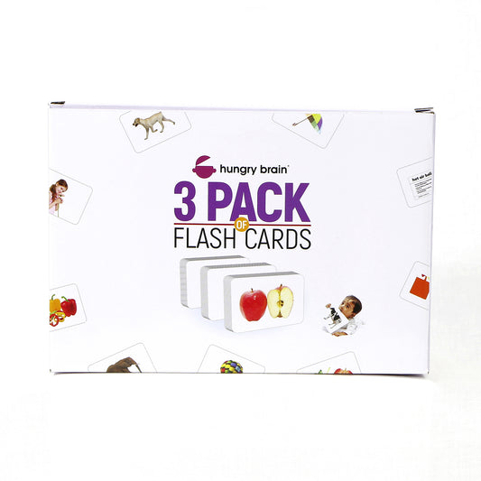 Pack of 3 Flash Cards