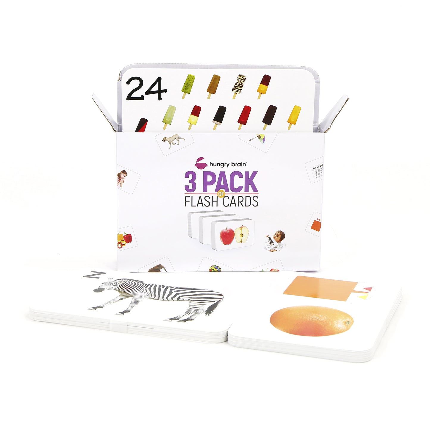 Pack of 3 Flash Cards