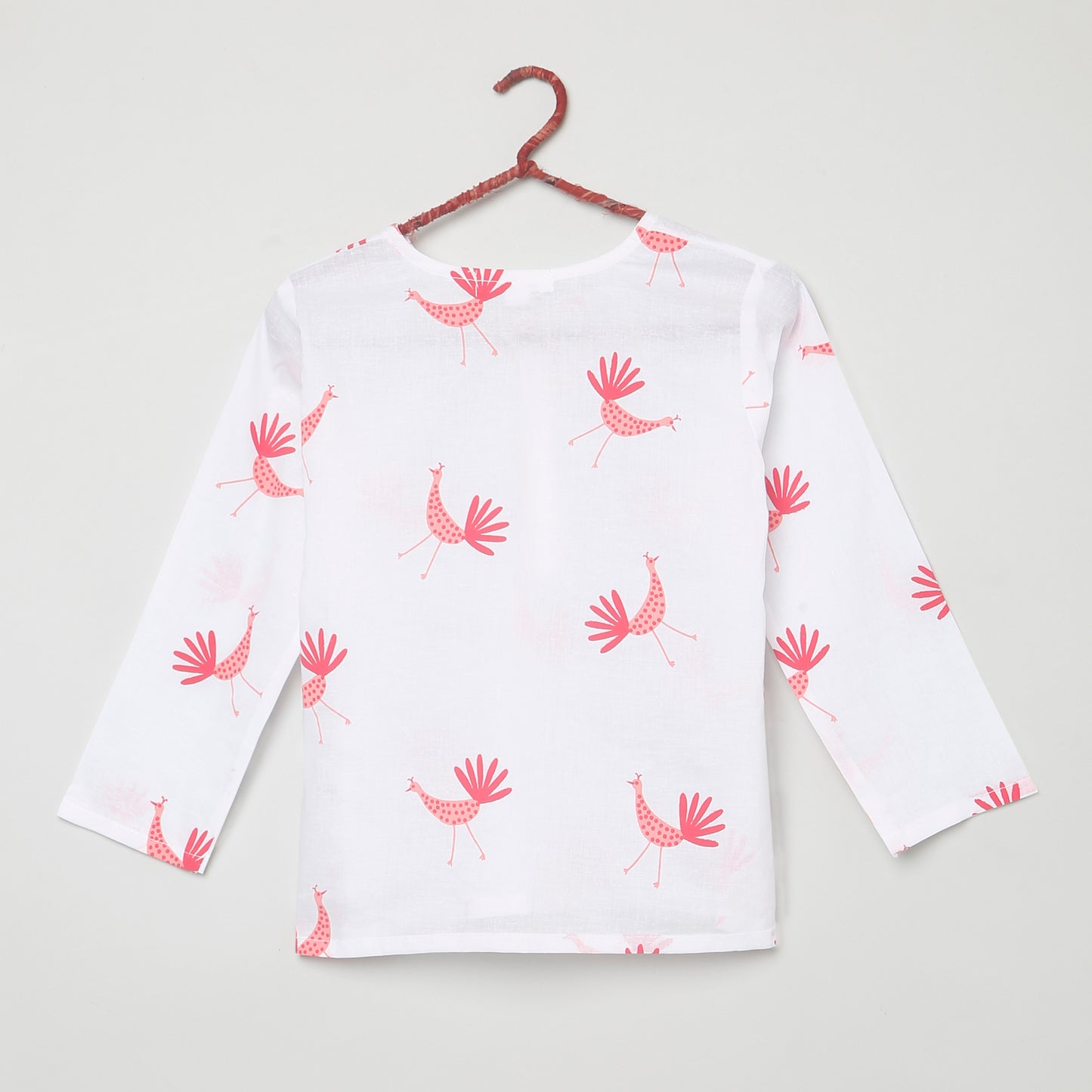 Peacock Print Pyjama Set (Ages 1-6)