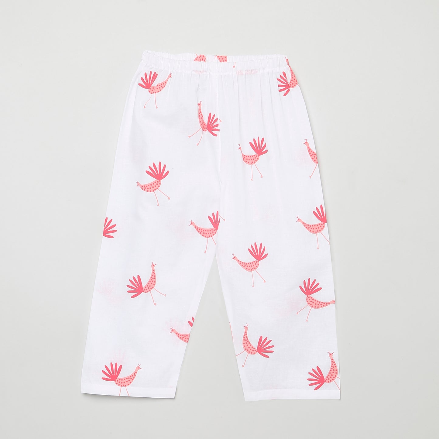 Peacock Print Pyjama Set (Ages 1-6)