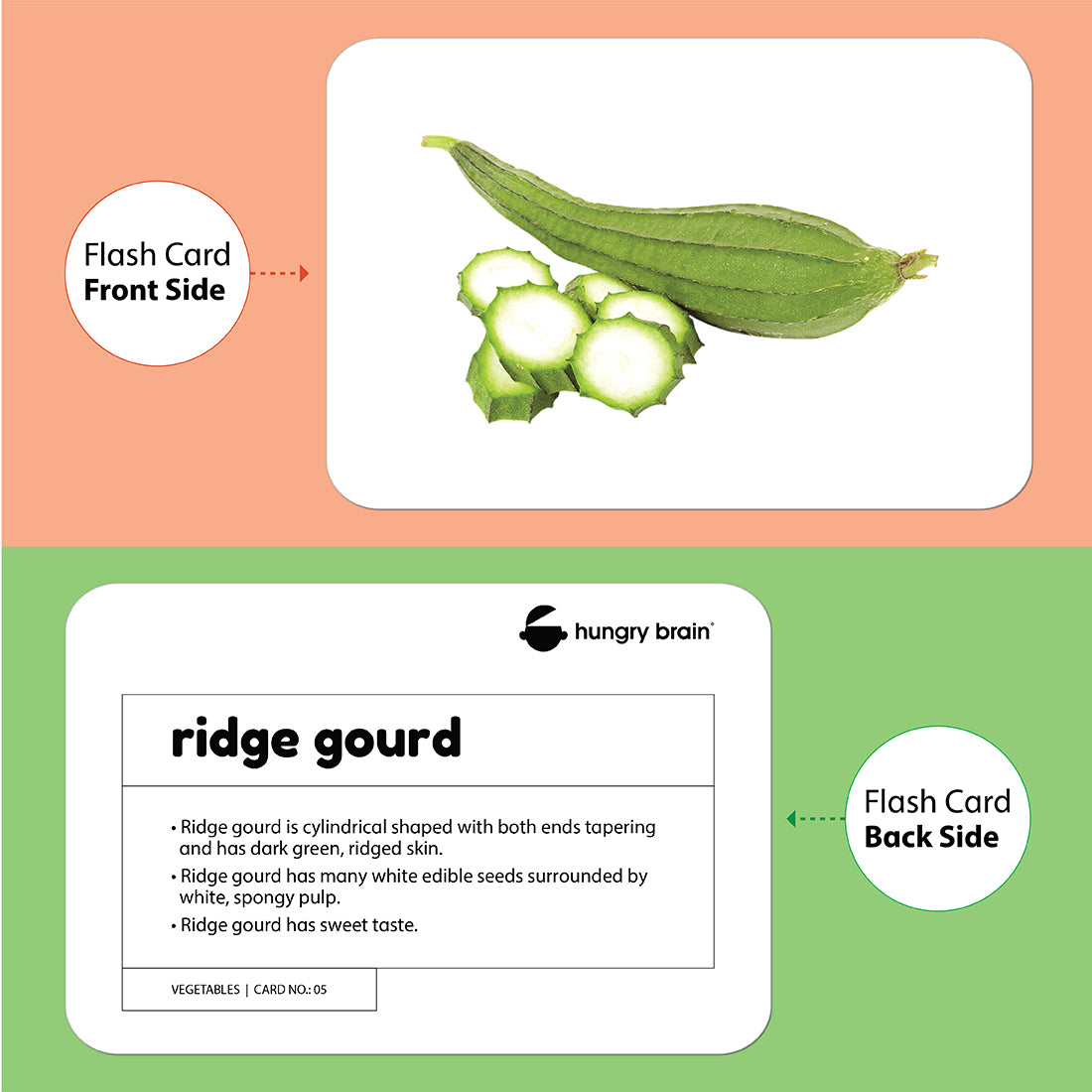 Vegetable Flash Cards