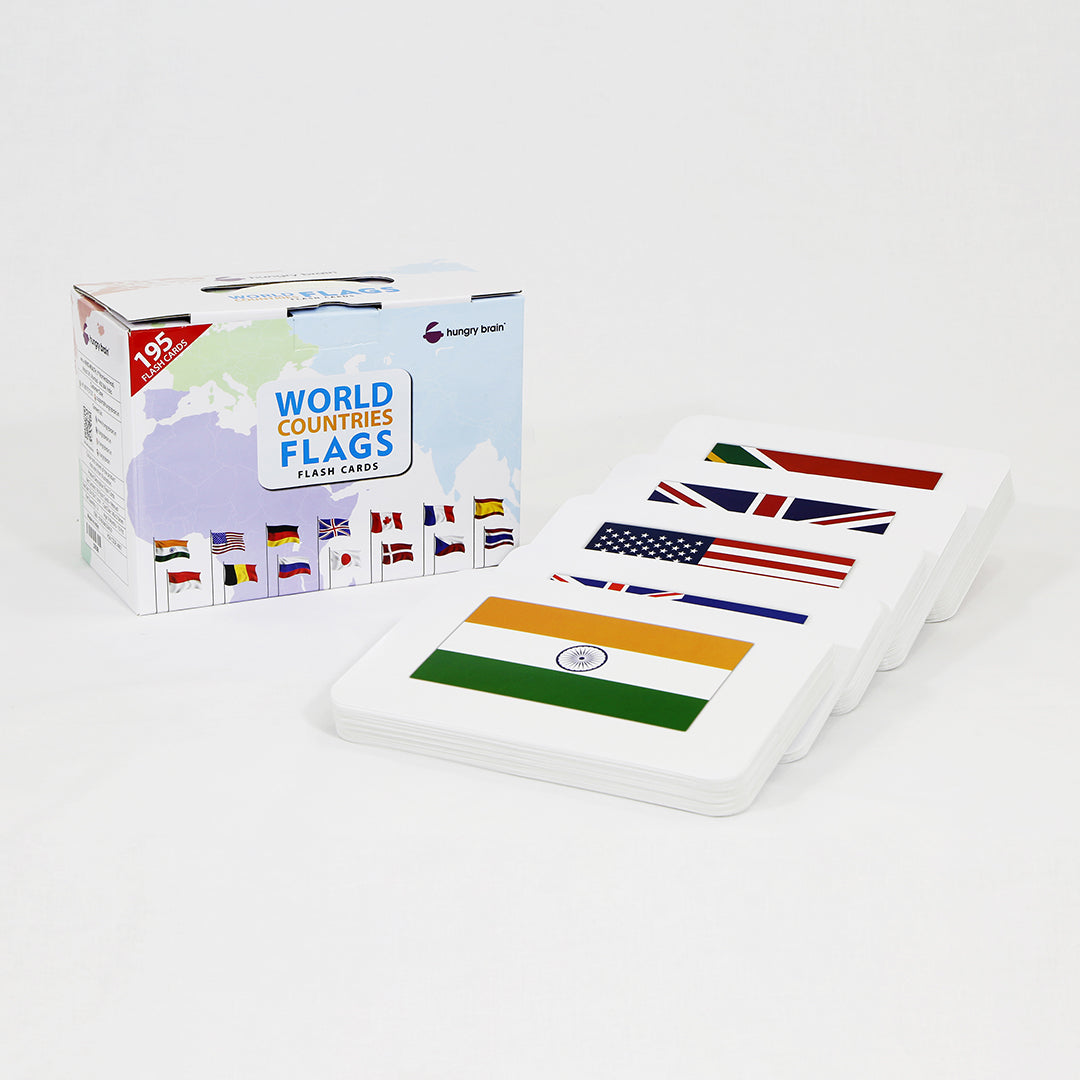 World Countries Flags Flash Cards