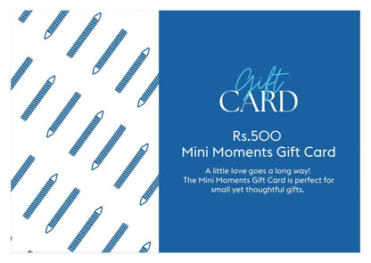 Mini Moments Gift Card