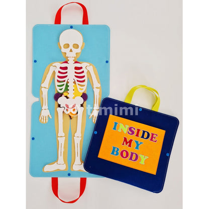 Inside My Body – Montessori-Inspired Human Anatomy Playset