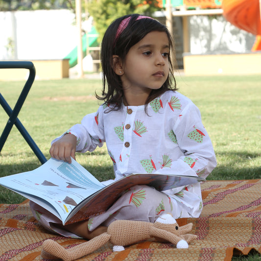 Butterfly Print Pyjama Set (Ages 1-6)