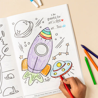 Colour with Gratitude – Creative Journal for Kids