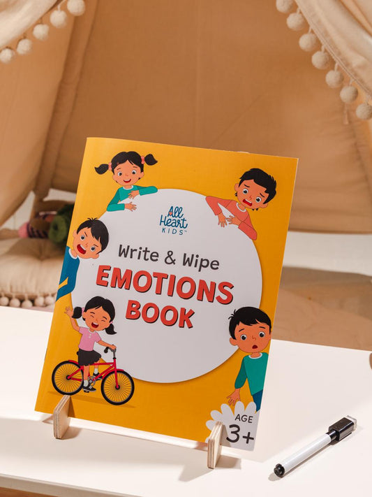 Write & Wipe Emotions Activity Book – Learn Feelings Through Play
