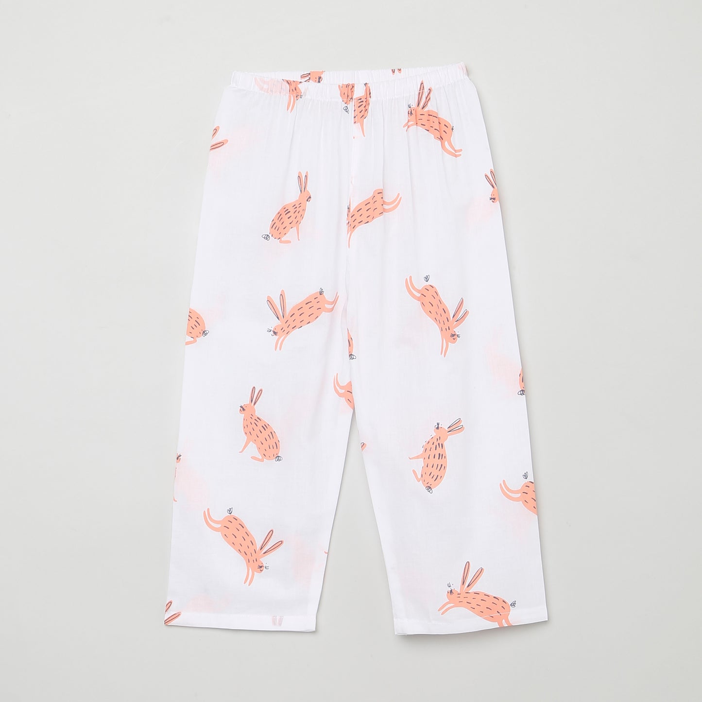 Hare Print Pyjama Set (Ages 1-6)