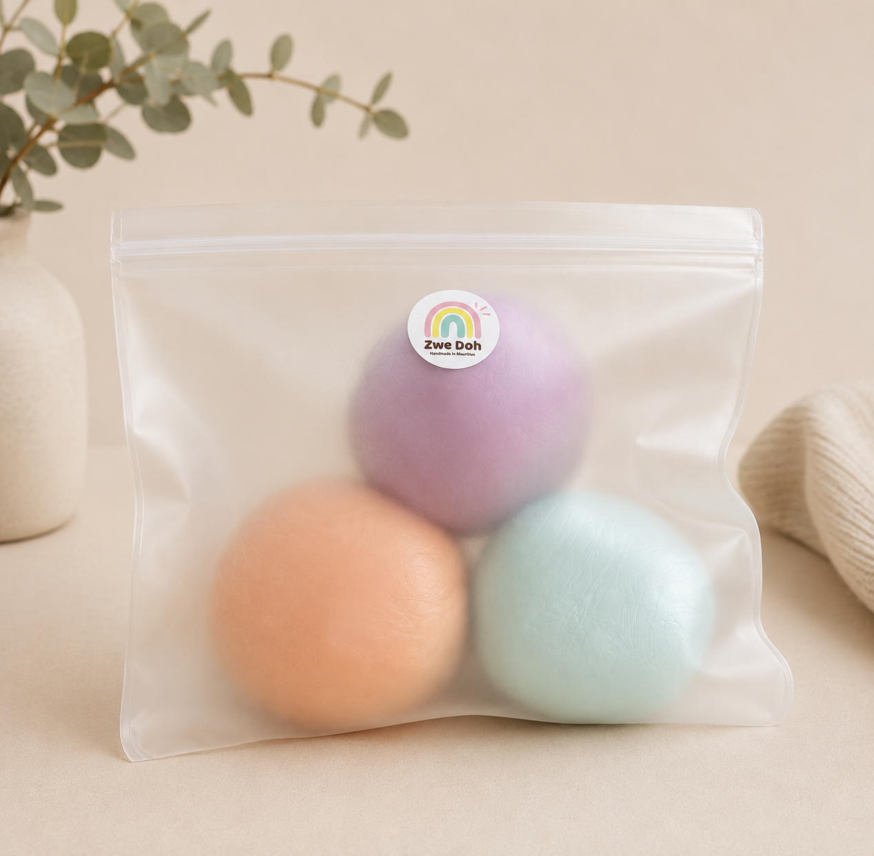 Zwe Doh Playdough Trio – Set of 3