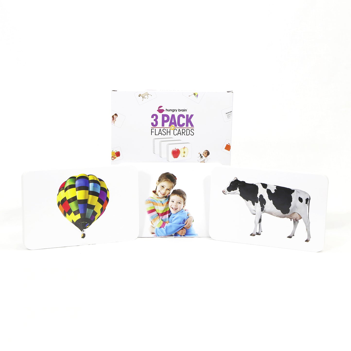 Pack of 3 Flash Cards