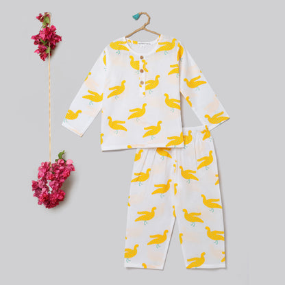 Duck Print Pyjama Set (Ages 1-6)