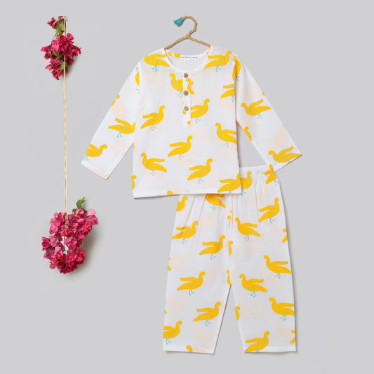 Duck Print Pyjama Set (Ages 1-6)