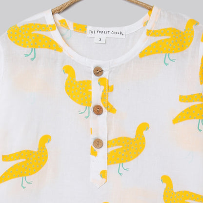 Duck Print Pyjama Set (Ages 1-6)