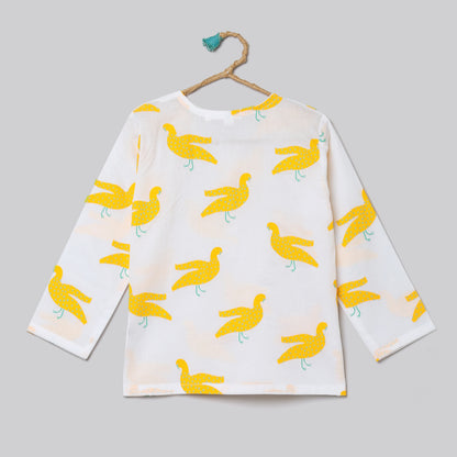 Duck Print Pyjama Set (Ages 1-6)