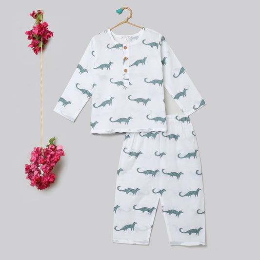 Mongoose Print Pyjama Set (Ages 1-6)