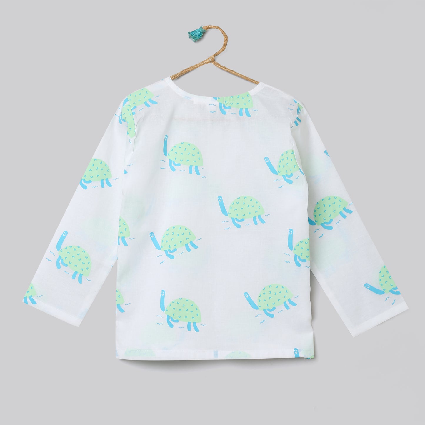 Turtle Print Pyjama Set (Ages 1-6)
