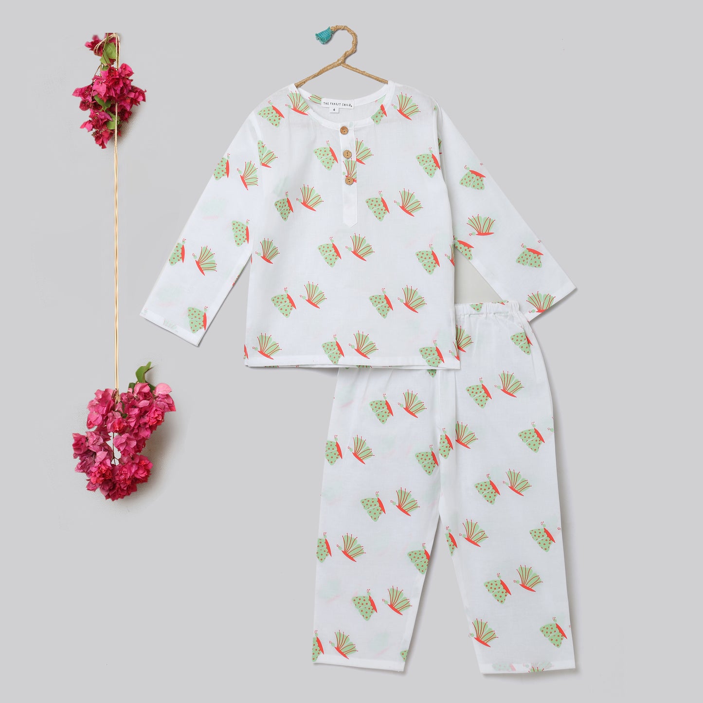 Butterfly Print Pyjama Set (Ages 1-6)