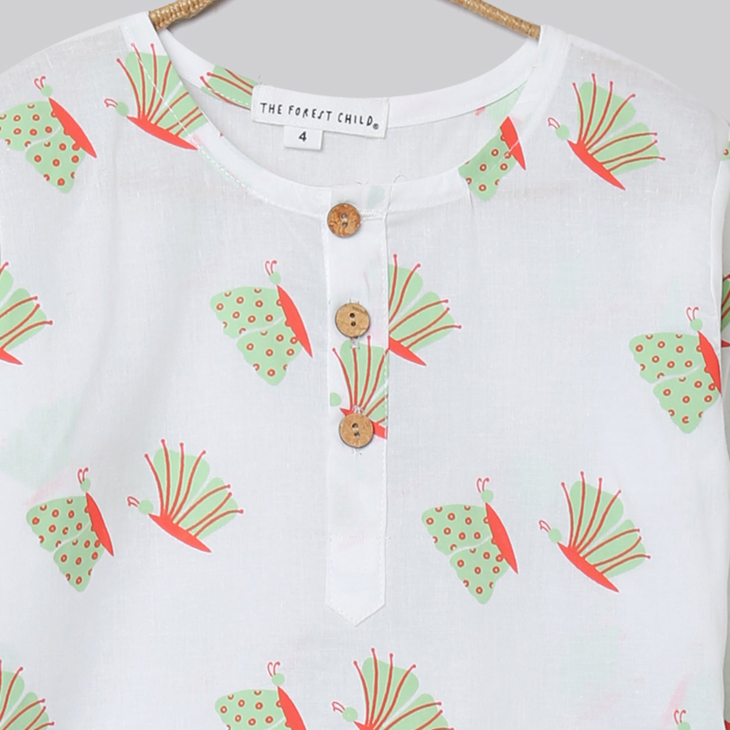 Butterfly Print Pyjama Set (Ages 1-6)