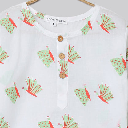 Butterfly Print Pyjama Set (Ages 1-6)